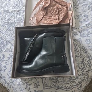 Franco Sarto Forest Green Ankle Booties